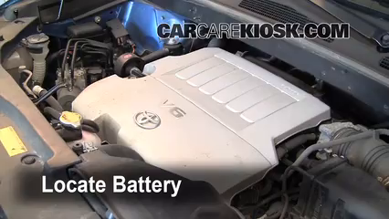 2008 Toyota Highlander Sport 3.5L V6 Battery Jumpstart